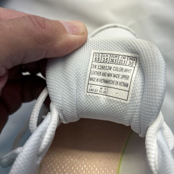 Skechers Go Run White Athletic Running Shoes Women SZ 6.5 - Picture 12 of 12